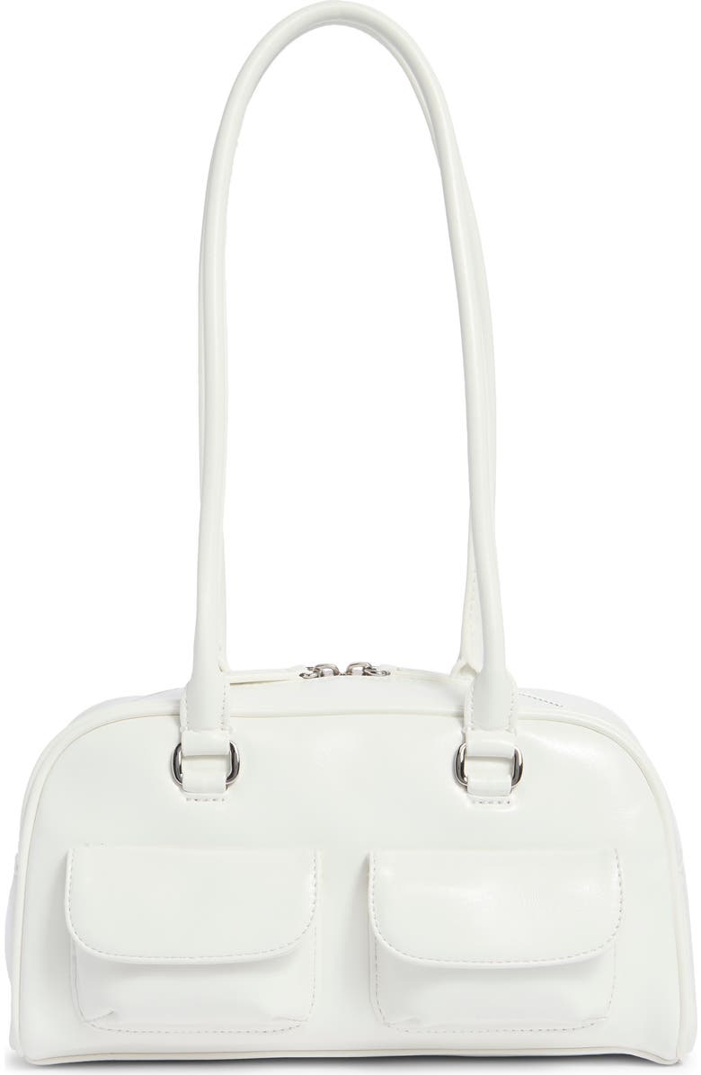 Stand Oil Chubby Bag, Main, color, White