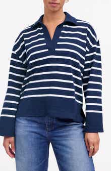 Madewell Stripe Long Sleeve Rugby Shirt