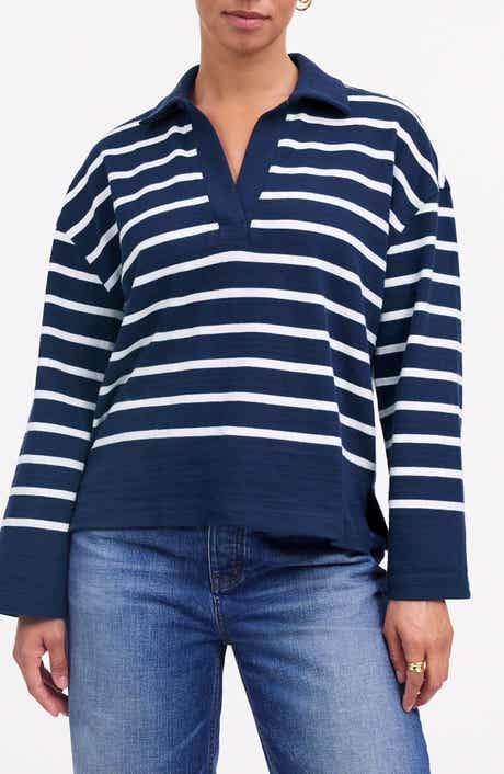 Madewell Stripe Long Sleeve Rugby Shirt