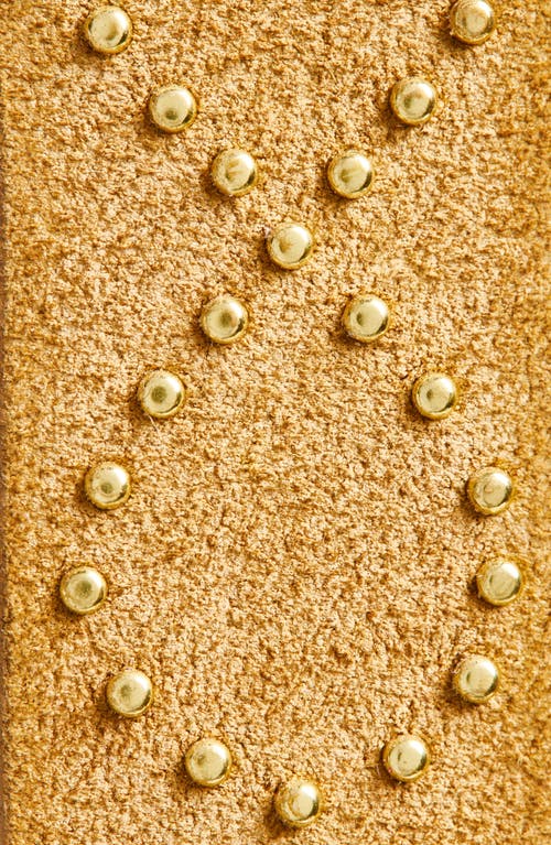 Rag & Bone Maise Studded Leather Belt In Yellow