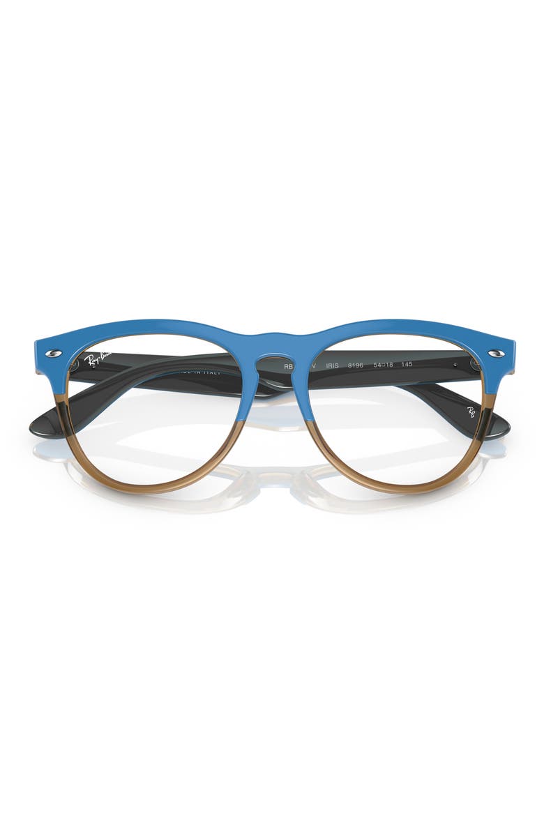 54mm Square Optical Glasses, Alternate, color, BLUE