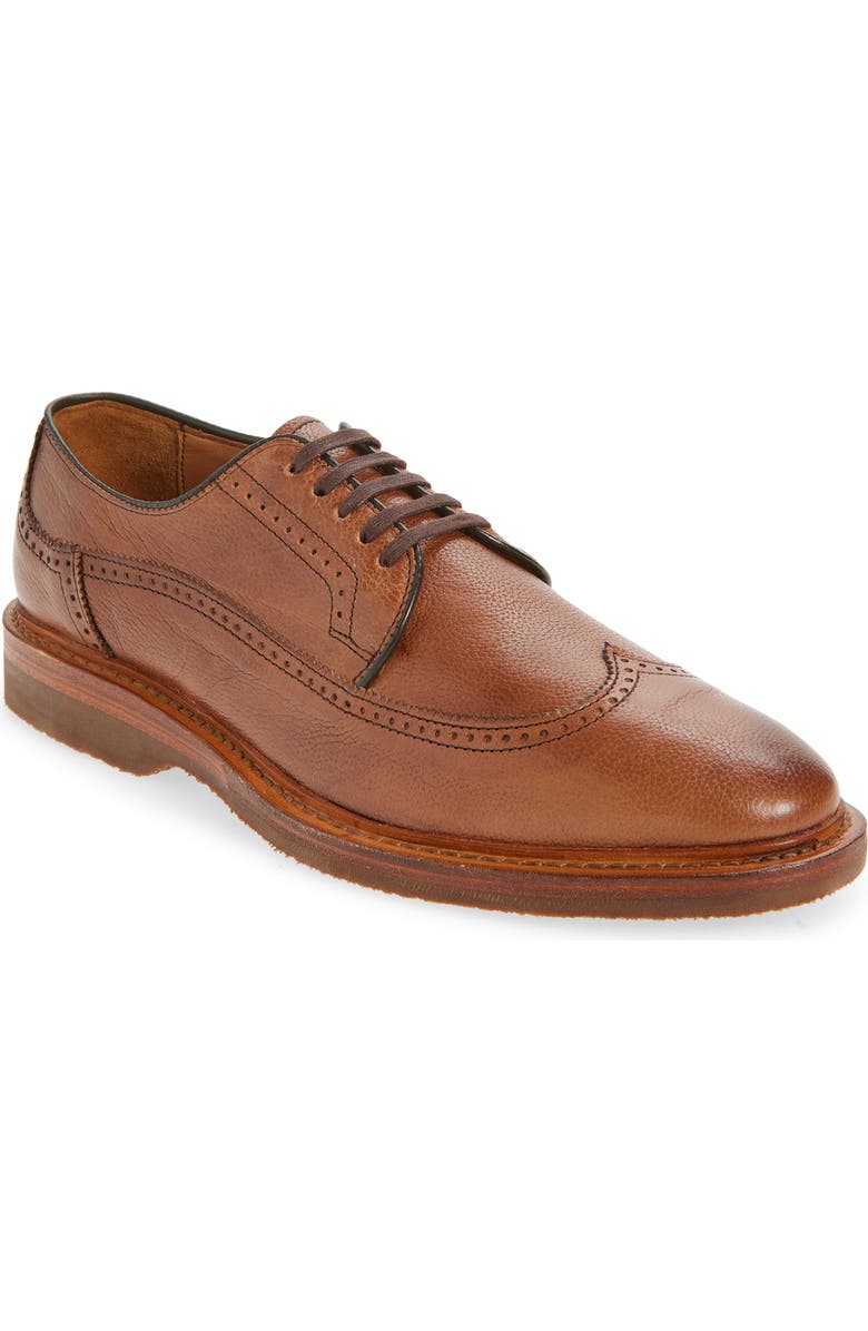 Allen Edmonds Winstonverse Longwing Derby, Main, color, Chili