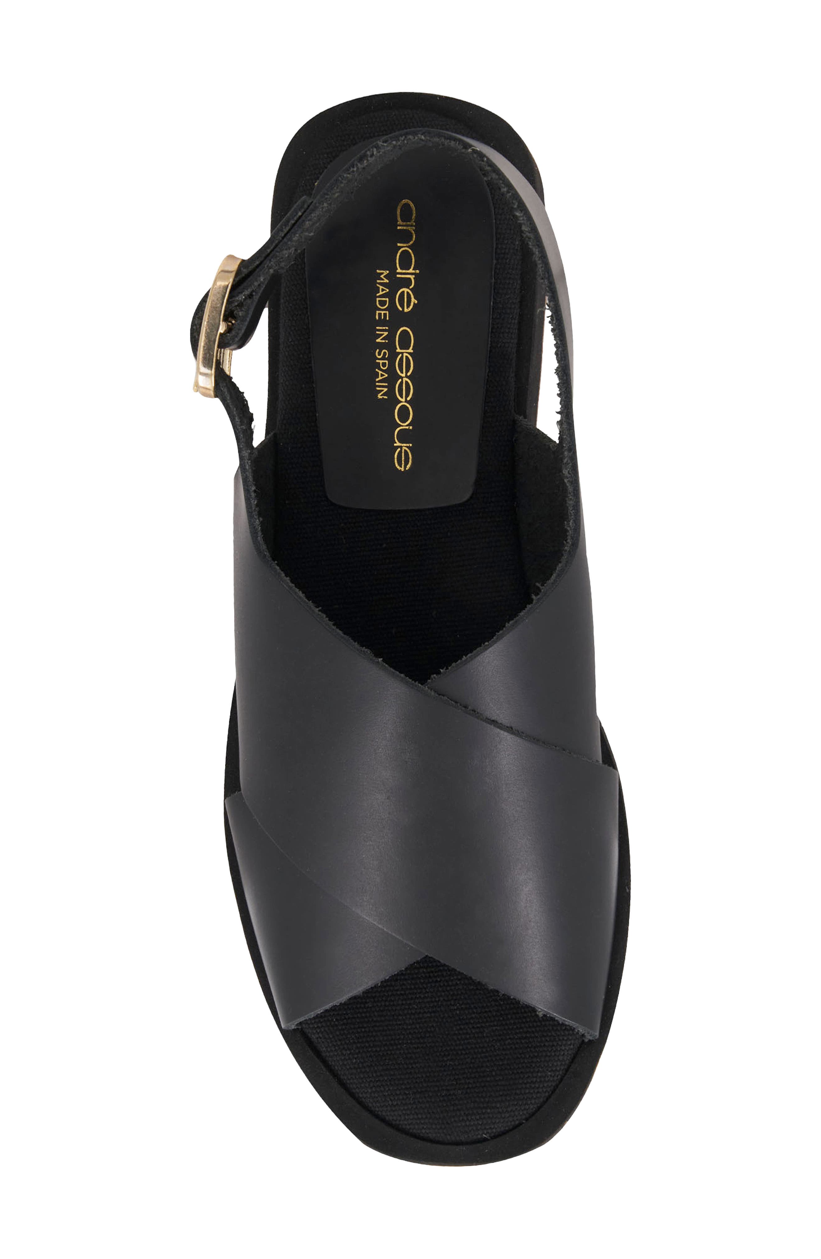 André Assous Pepper Slingback Sandal, Alternate, color, Black