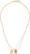 Isabel Marant Imala Double Strand Pendant Necklace