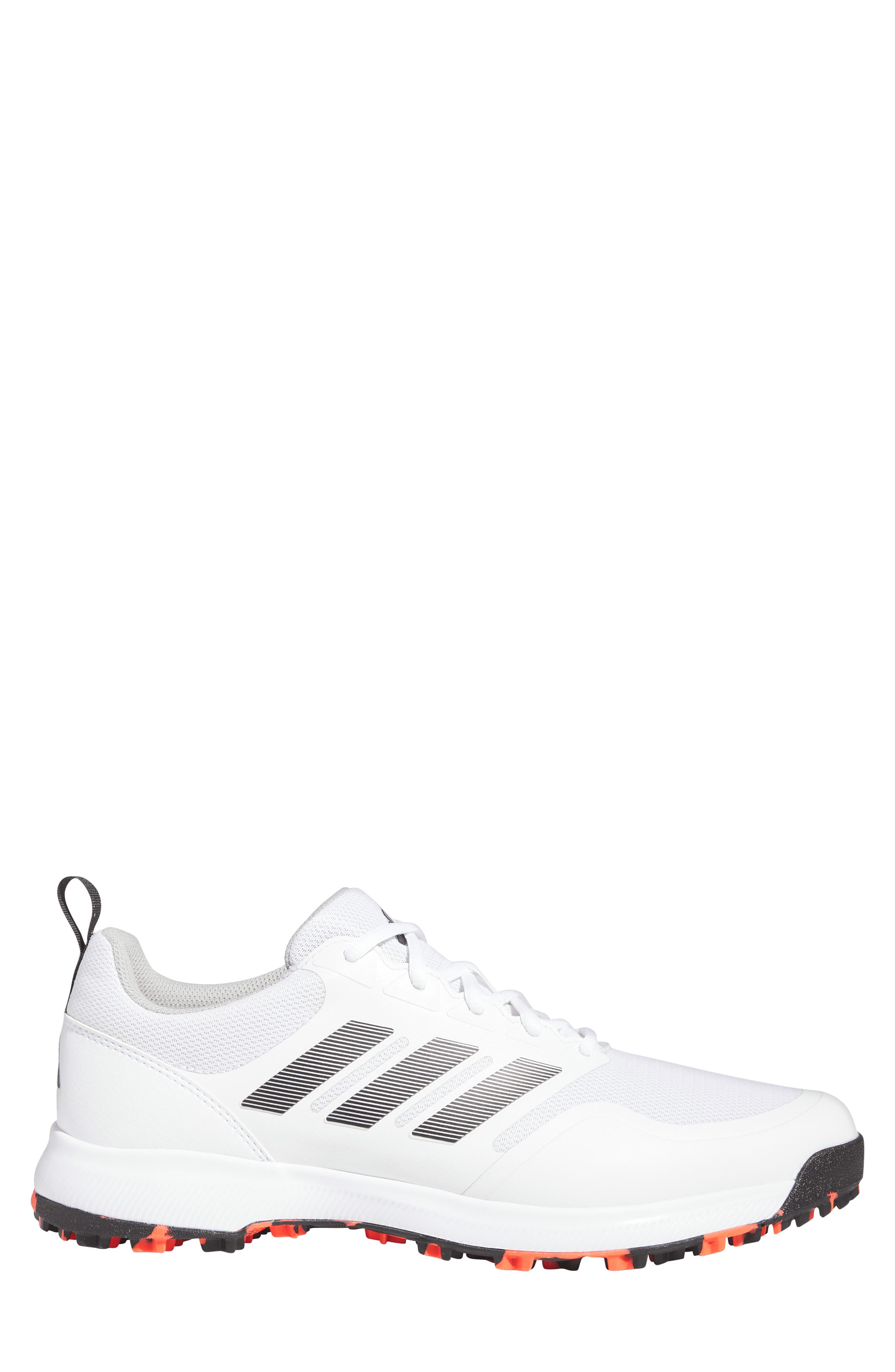 adidas Tech Response 3.0 Spikeless Golf Shoe, Alternate, color, White/ Black/ Grey
