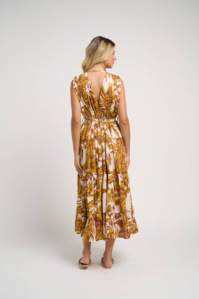 Emilia Dress, Alternate, color, Mustard