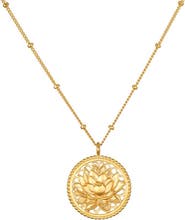 Satya Jewelry Blessed Beginnings Lotus Necklace
