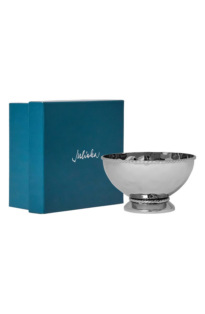 Juliska Graham Cocktail Bowl, Alternate, color, Silver