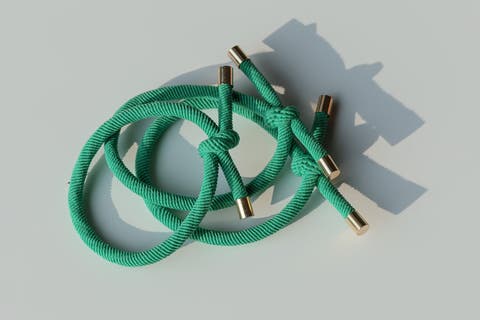 Knotty Girl Hair Tie - Black - Set of 3