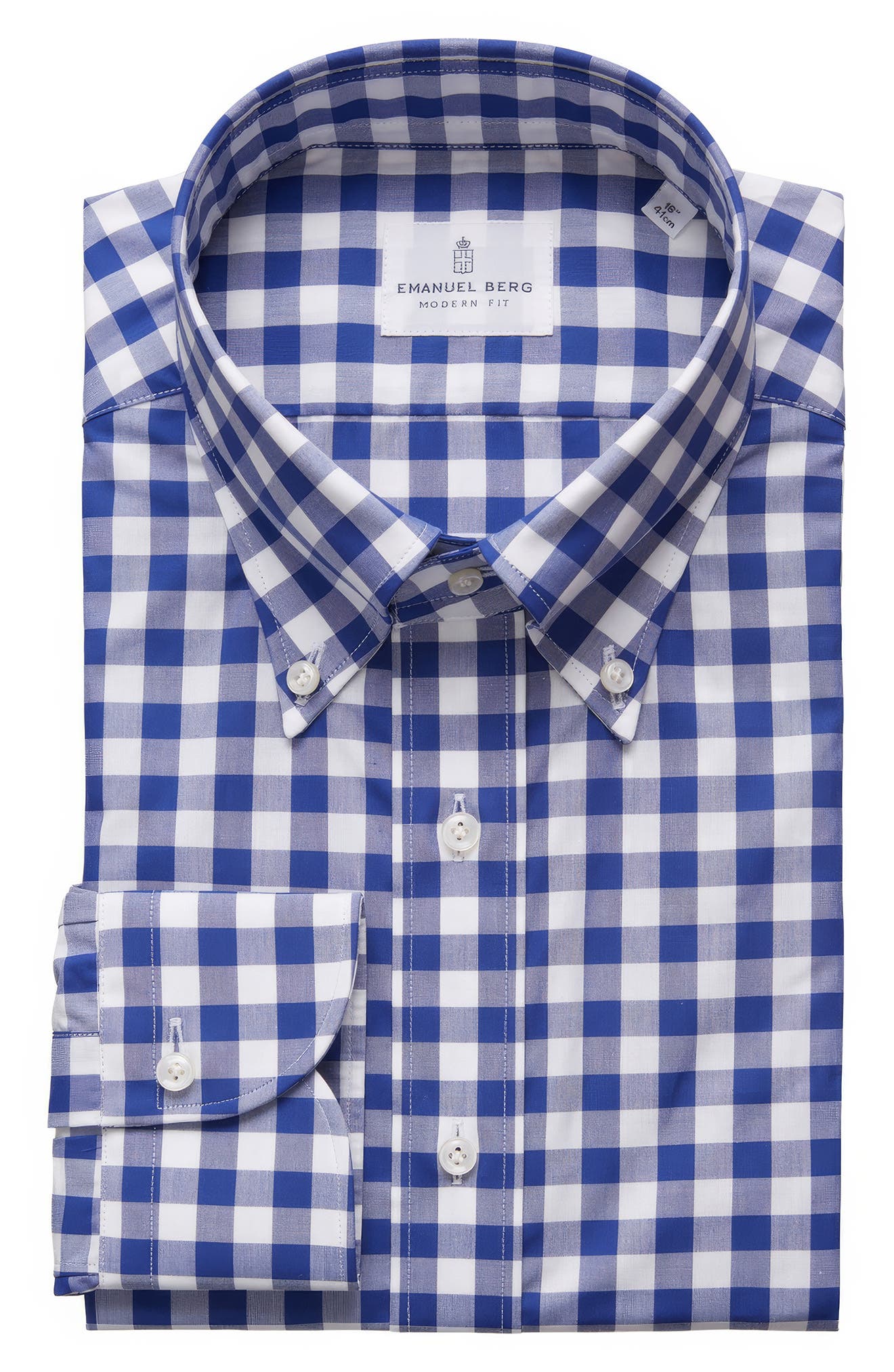 Emanuel Berg Cotton Dress Shirt