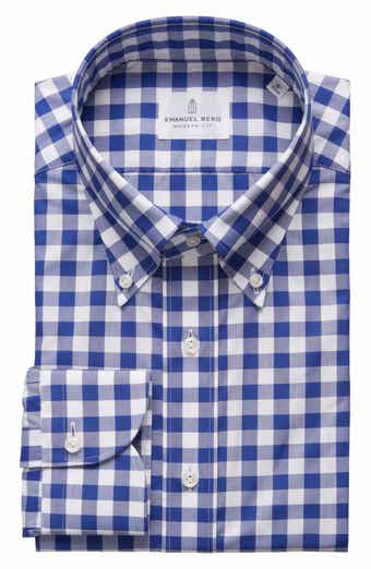 Emanuel Berg Cotton Dress Shirt