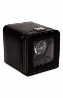 Bey-Berk Leather Single Watch Winder