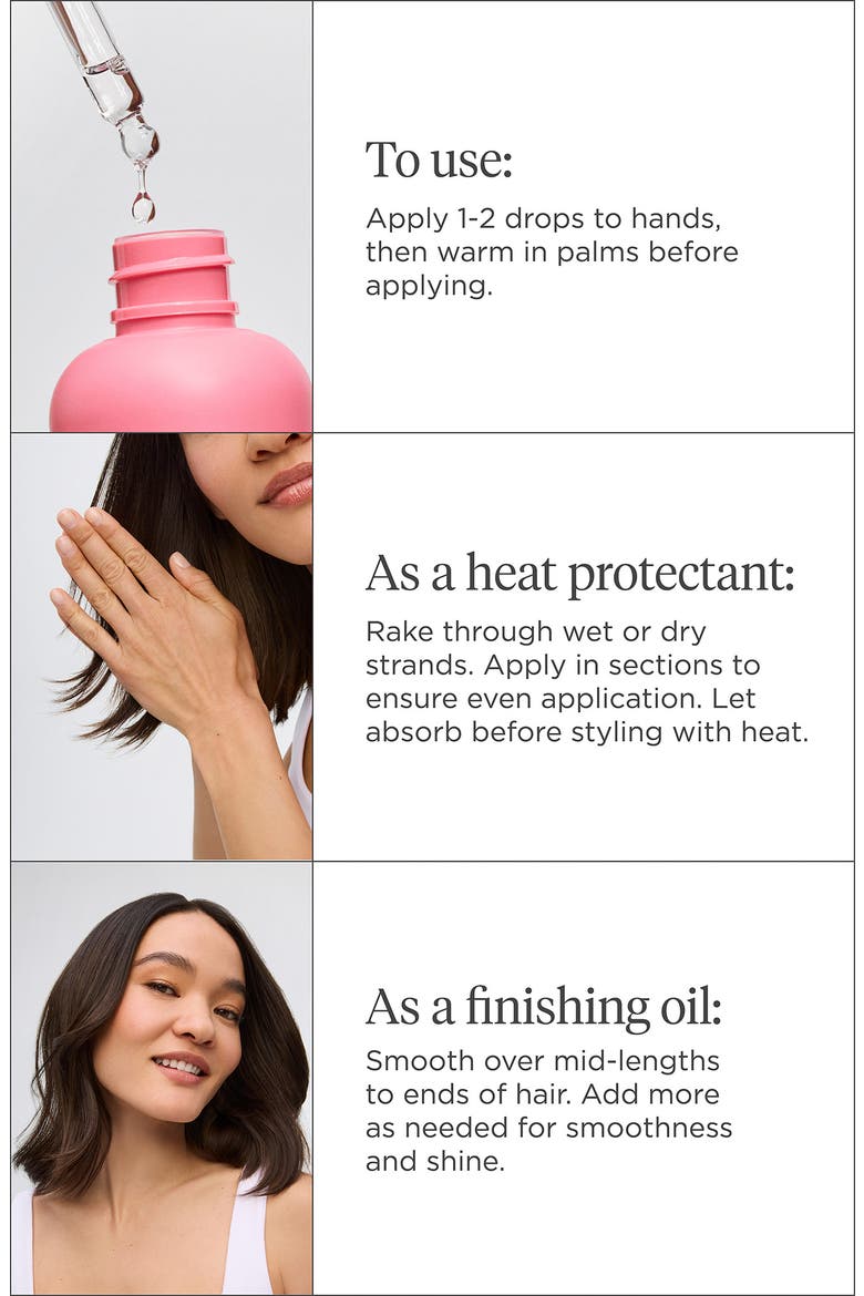 Style + Treat 4-in-1 Weightless Hair Oil, Alternate, color, NO COLOR