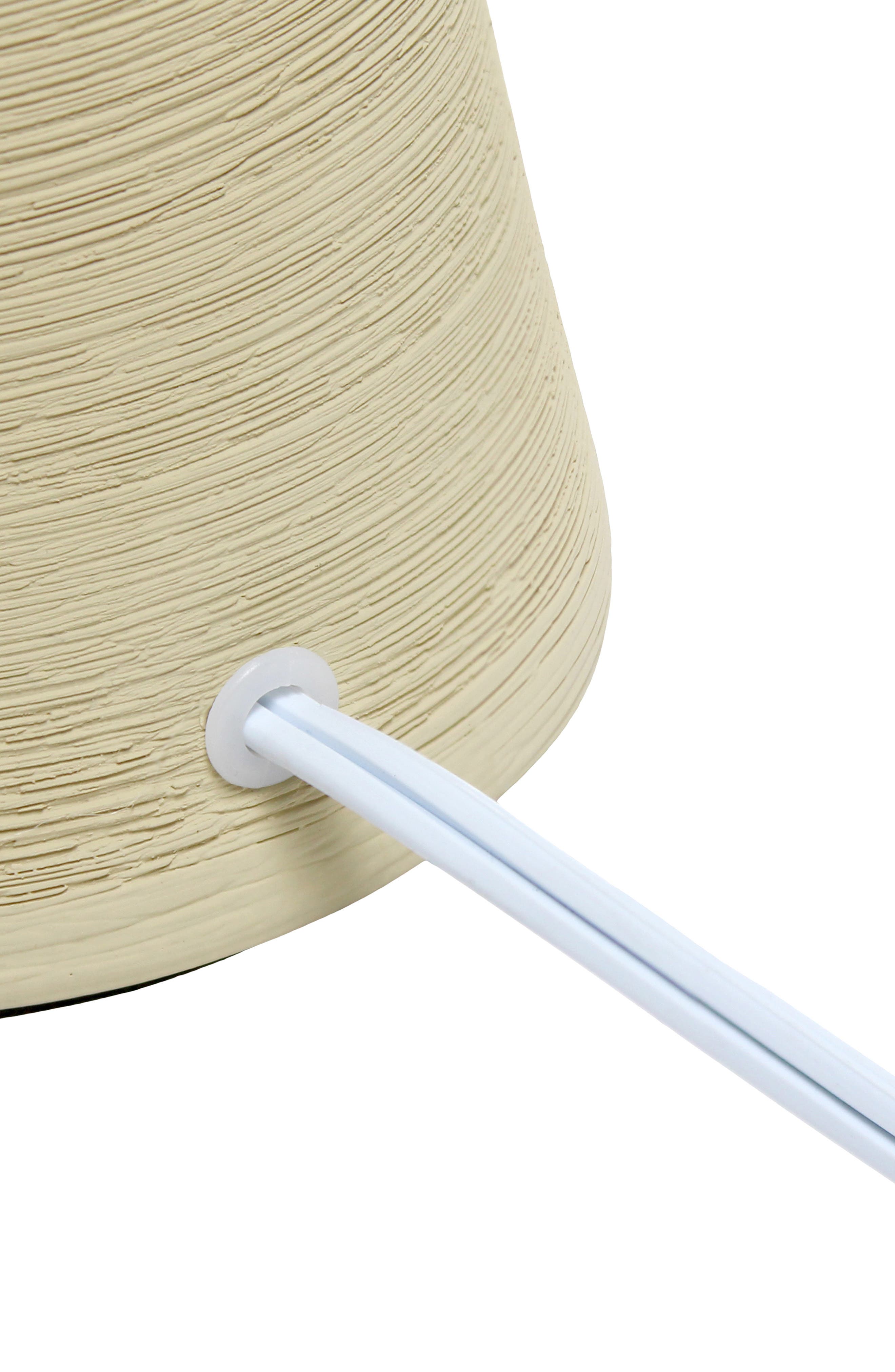 LALIA HOME Beige Textured Ceramic Table Lamp | Nordstromrack