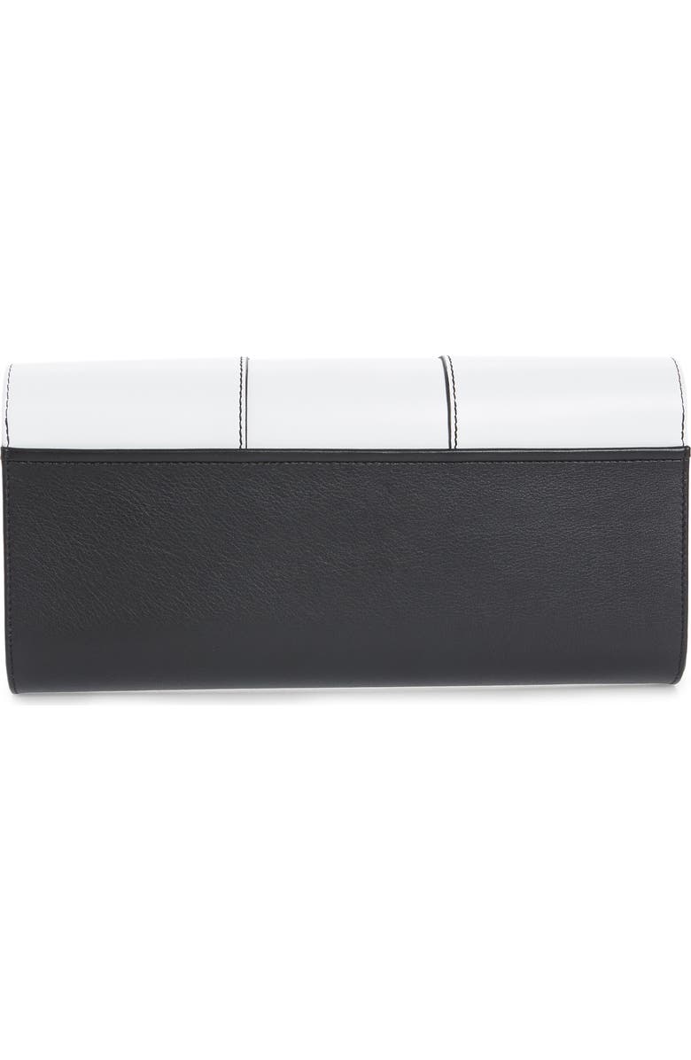 PERRIN Le Corset Leather Clutch, Alternate, color,