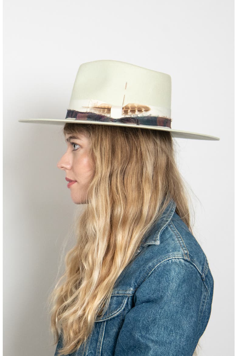 Cashmere Wool Rancher Hat, Alternate, color, BOK CHOY
