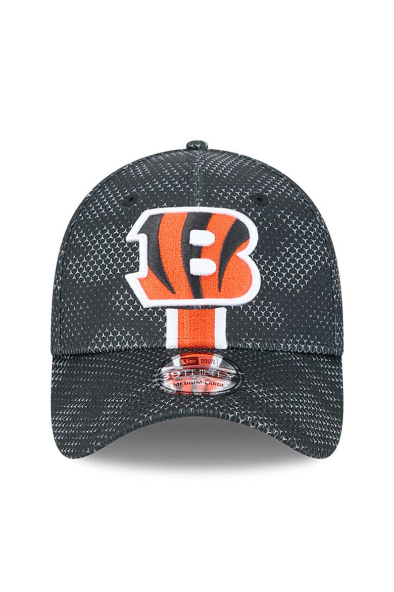 Men's New Era Black Cincinnati Bengals 2024 Sideline 39THIRTY Flex Hat, Alternate, color, Black