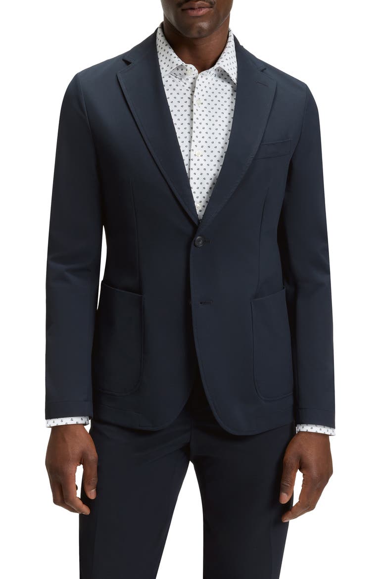 Hanry Slim Fit Stretch Twill Sport Coat, Main, color, DARK BLUE