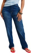 Cotton On Women's Curvy Stretch Straight Jean