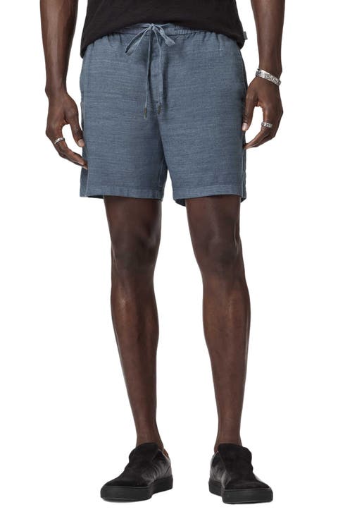 Daryl Linen Blend Drawstring Shorts (Regular & Big)