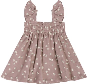 Quincy Mae - Smocked Romper, floral main image 1