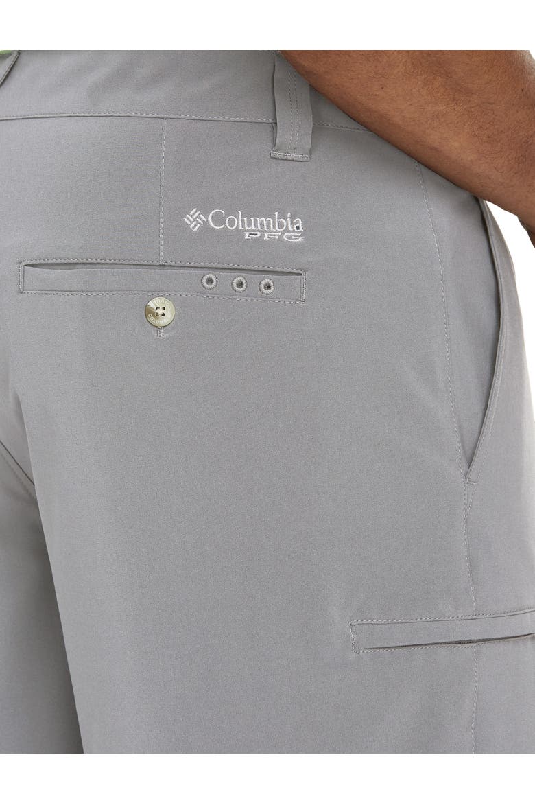 PFG Grander Marlin II Offshore Shorts, Alternate, color, CITY GREY