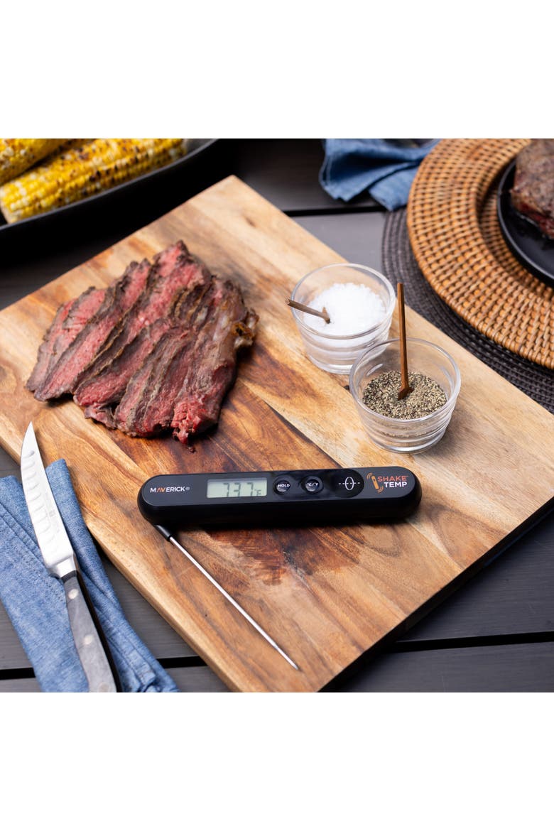 Shake Temp Instant Read Thermometer, Alternate, color, Black