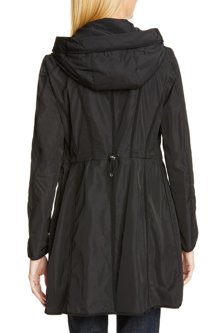 Anthemis Raincoat, Alternate, color, BLACK