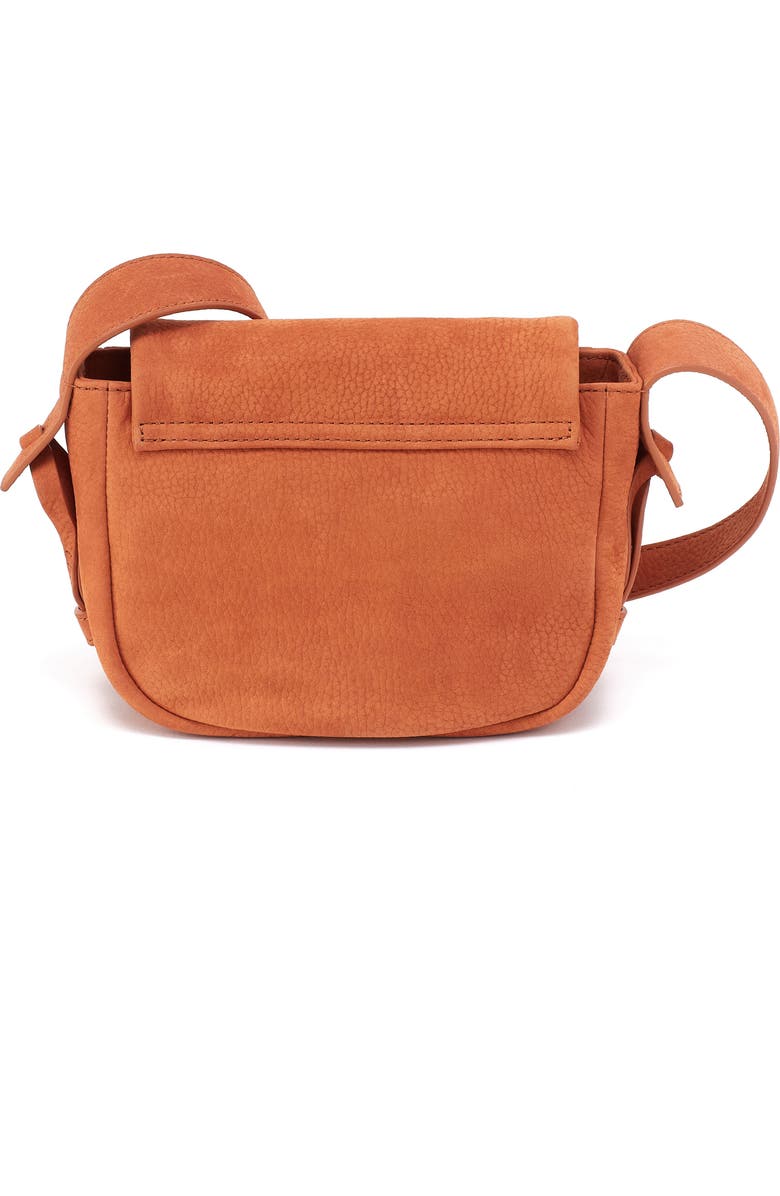 HOBO Mini Bonita Leather Messenger Bag, Alternate, color, Marmalade