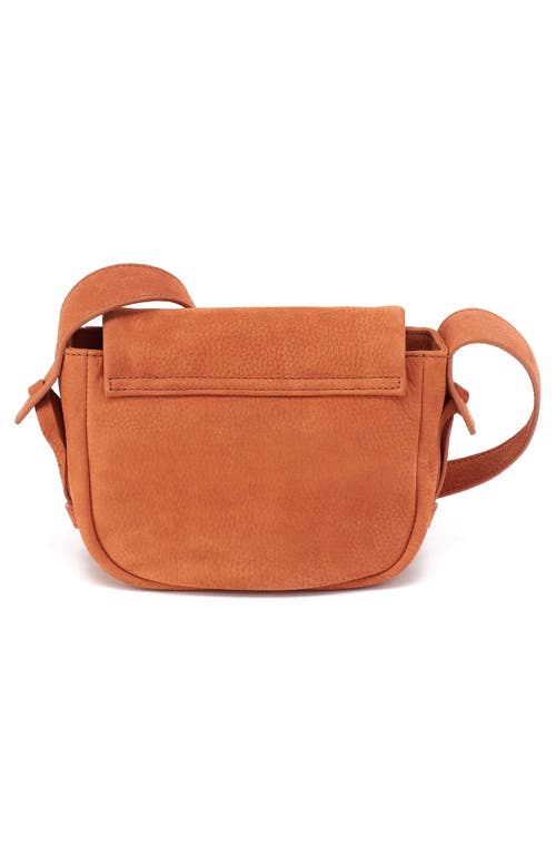Hobo Mini Bonita Leather Messenger Bag In Orange