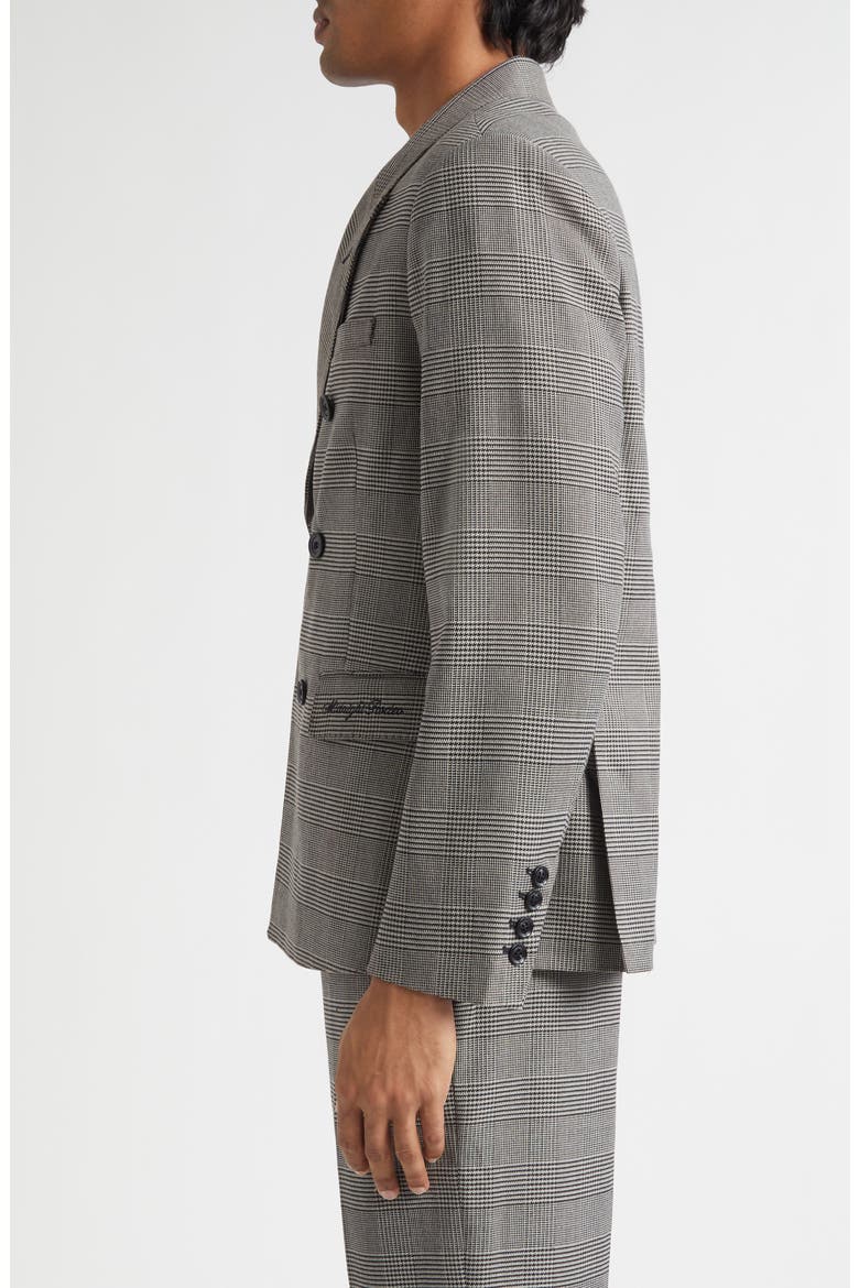 Double Breasted Jacket, Alternate, color, GRAY HOUNDSTOOTH