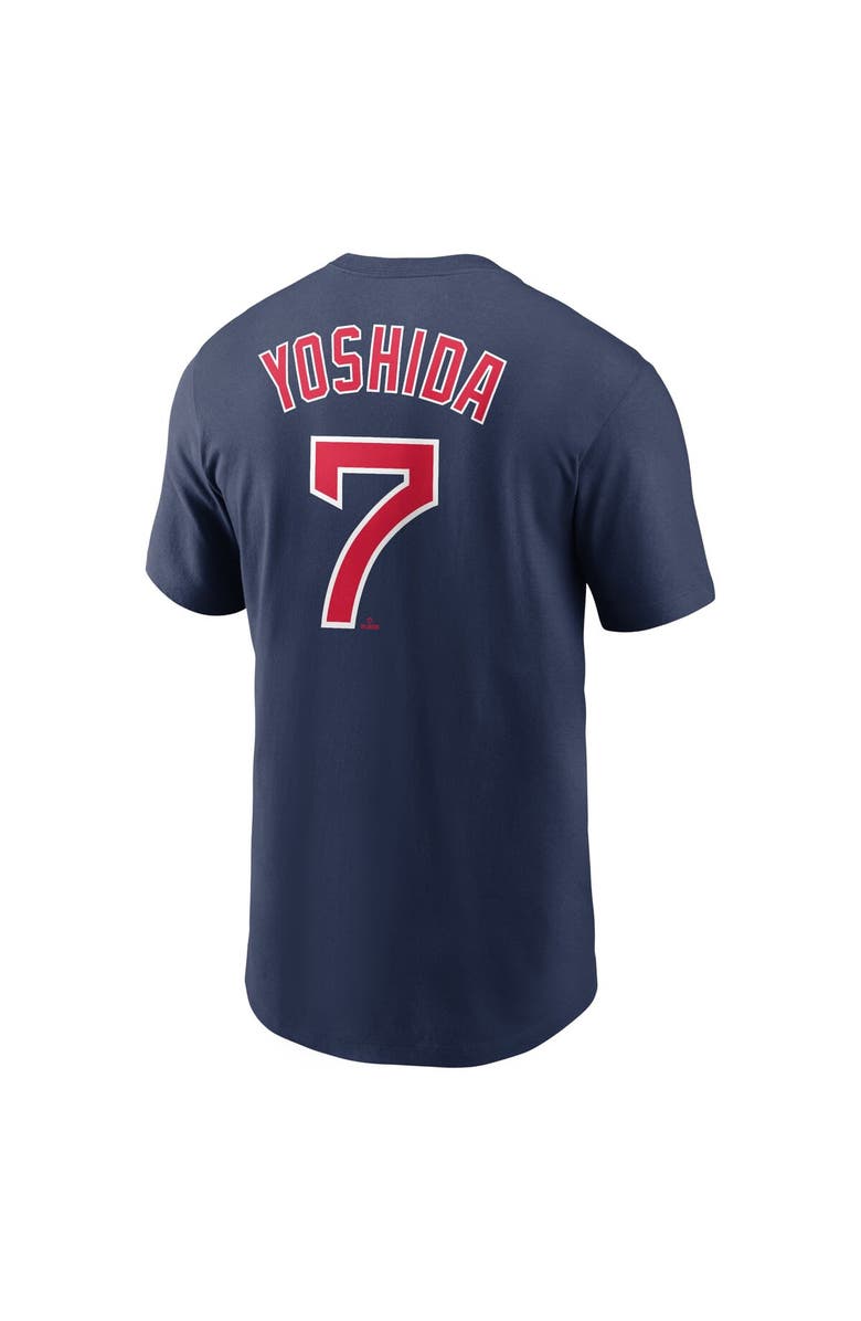 Nike Men's Nike Masataka Yoshida Navy Boston Red Sox Name & Number T-Shirt, Alternate, color,