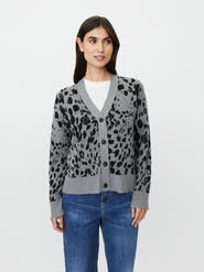 Masai Copenhagen Malokina Leopard Pattern Cardigan