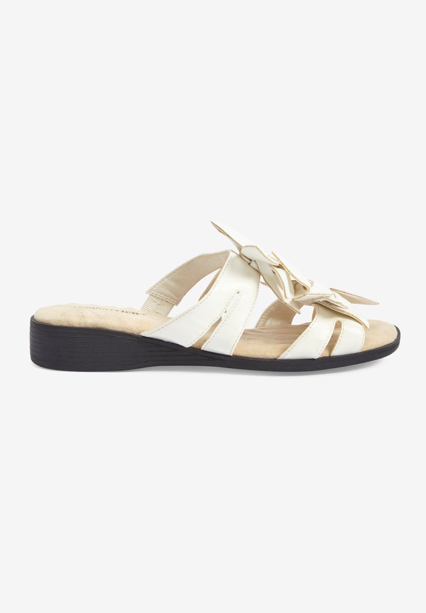 The Paula Slip On Sandal, Alternate, color, WHITE
