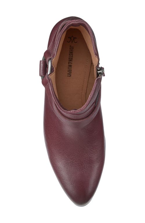 Johnston & Murphy Trista Harness Bootie In Purple