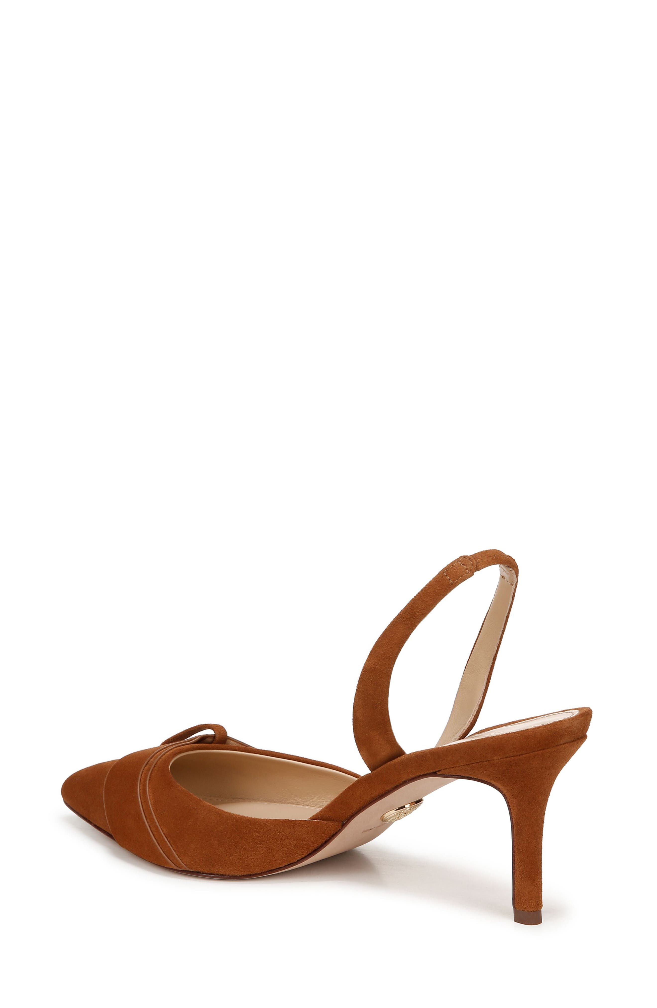 Veronica Beard Lisbeth Slingback Pump, Alternate, color, Caramel