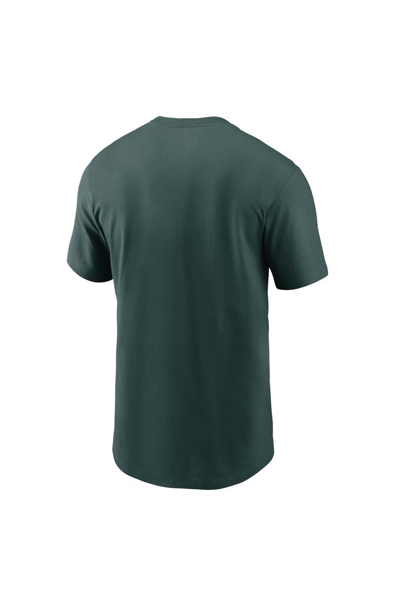 Nike Men's Nike Green Michigan State Spartans Basketball T-Shirt, Alternate, color, 