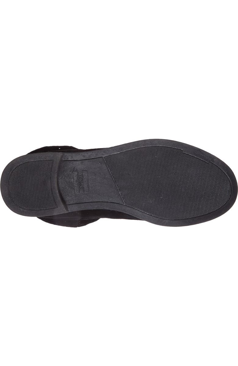 TOMS 'Serra' Perforated Slouch Boot, Alternate, color,