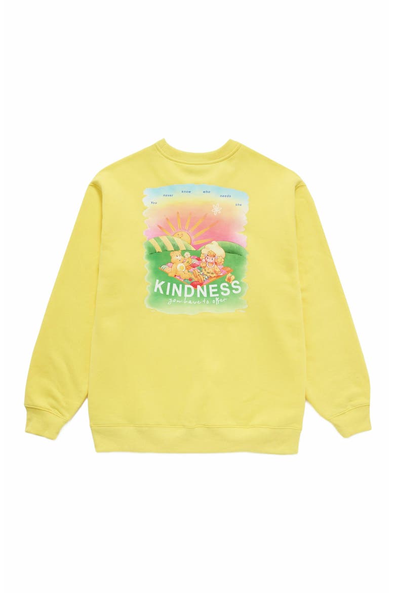 OFFER KINDNESS CREWNECK, Alternate, color, YELLOW