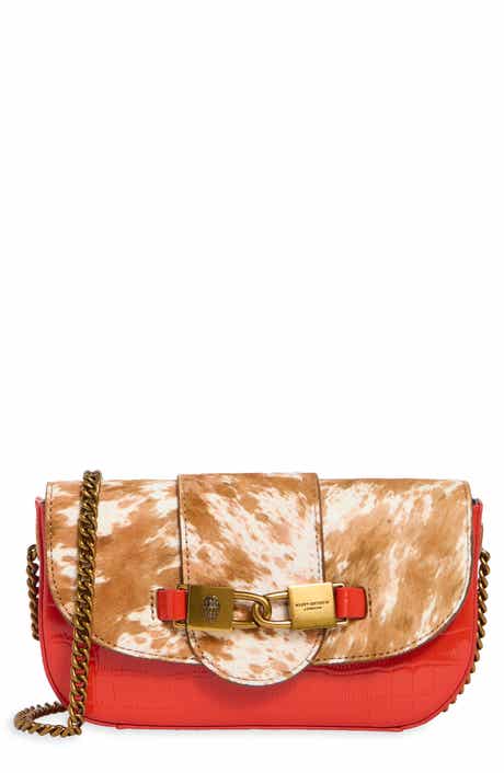 Small Kingsley Mixed Media Crossbody Bag
