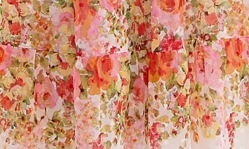 Taylor Dresses Floral Tiered Maxi Dress