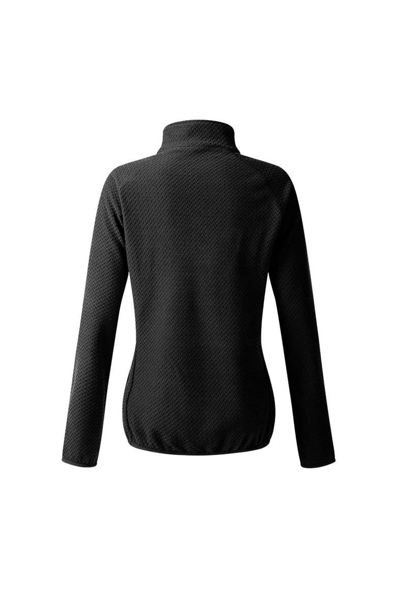 Switch Up Fleece Top, Alternate, color, Black