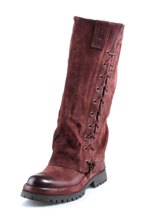 Doson Leather Knee High Boot