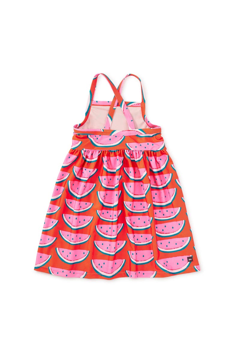 Strappy Sun Dress, Alternate, color, Watermelon Slices