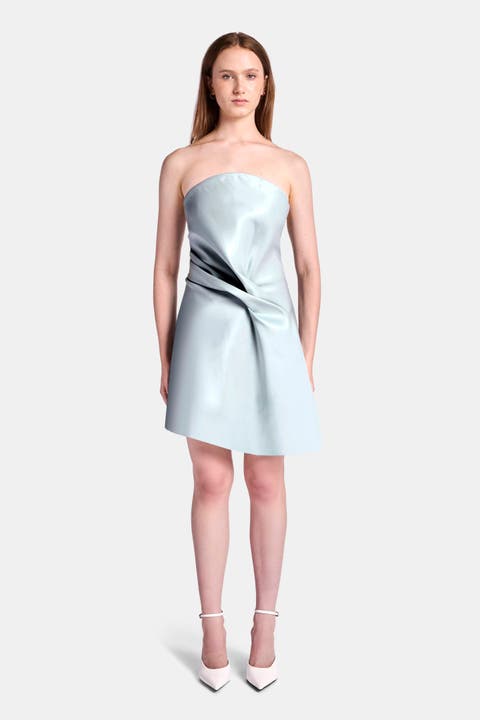 Kate Liquid Draped Mini Dress