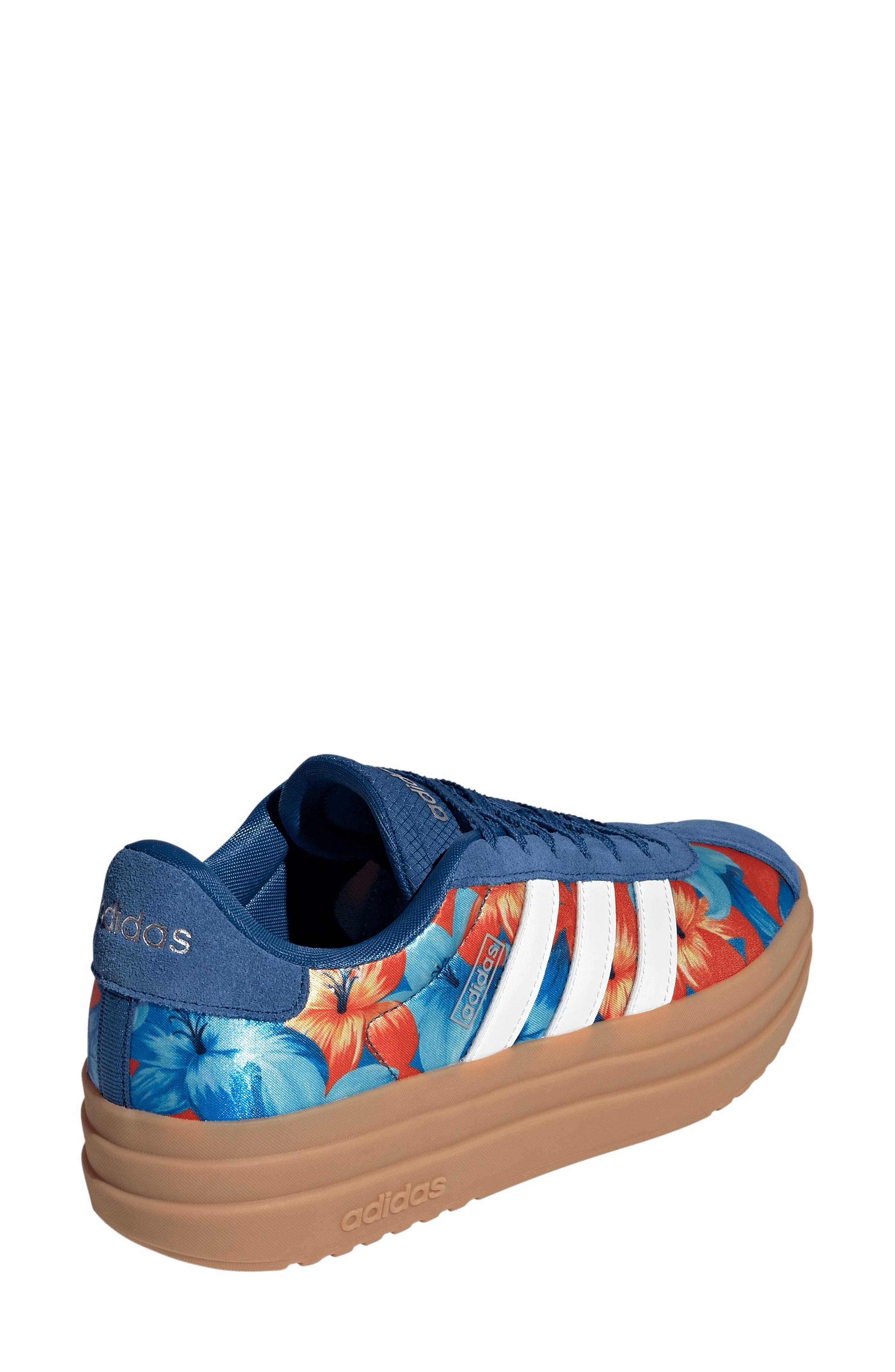 adidas VL Court Bold Sneaker, Alternate, color, Talc/ Off White/ Dark Marine