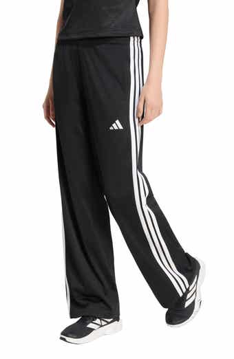 High Rise Wide Leg Track Pants