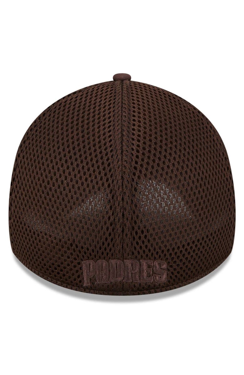 New Era Men's New Era Brown San Diego Padres Tonal Team Neo 39THIRTY Flex Hat, Alternate, color, 