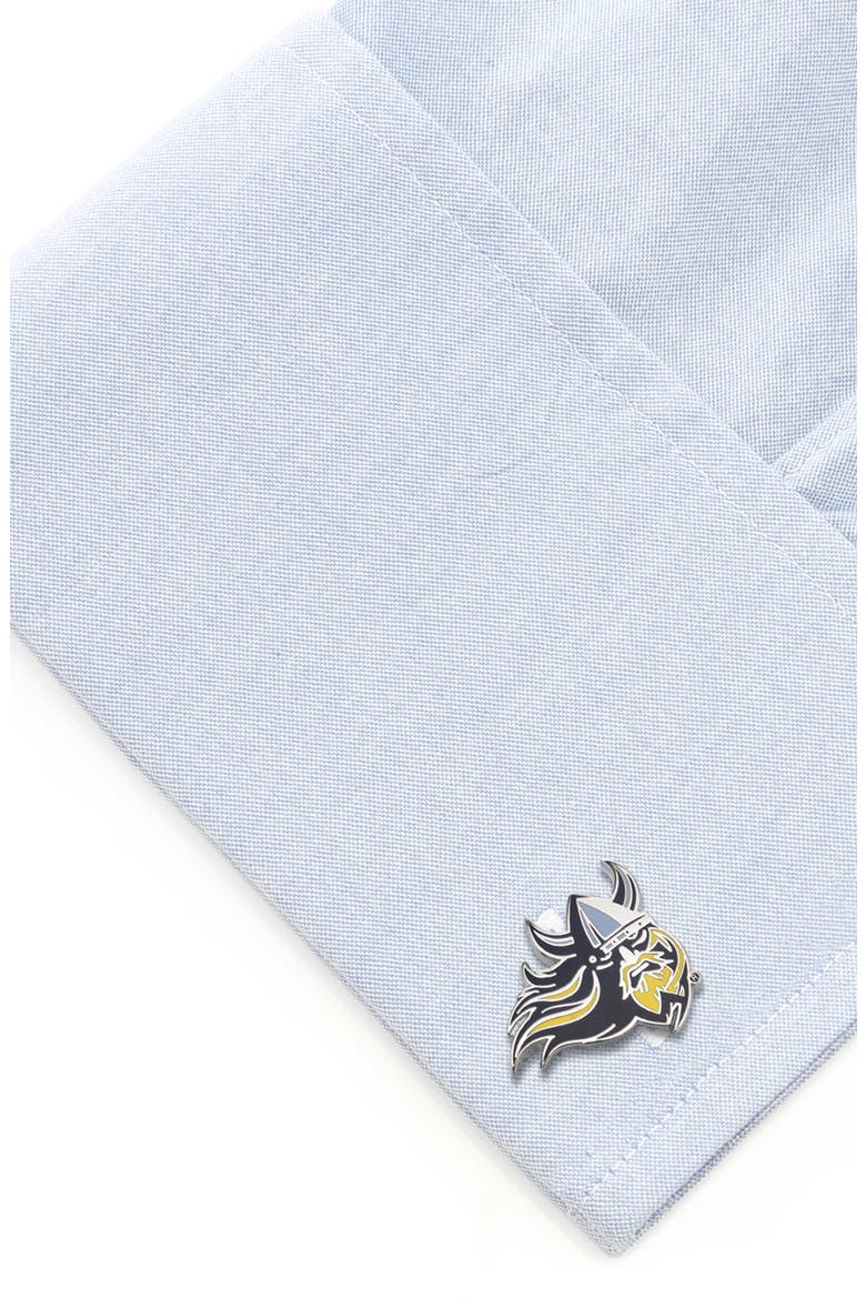 NCAA Collegiate Augustana University Vikings Cuff Links, Alternate, color, AUGUSTANA UNIVERSITY VIKINGS