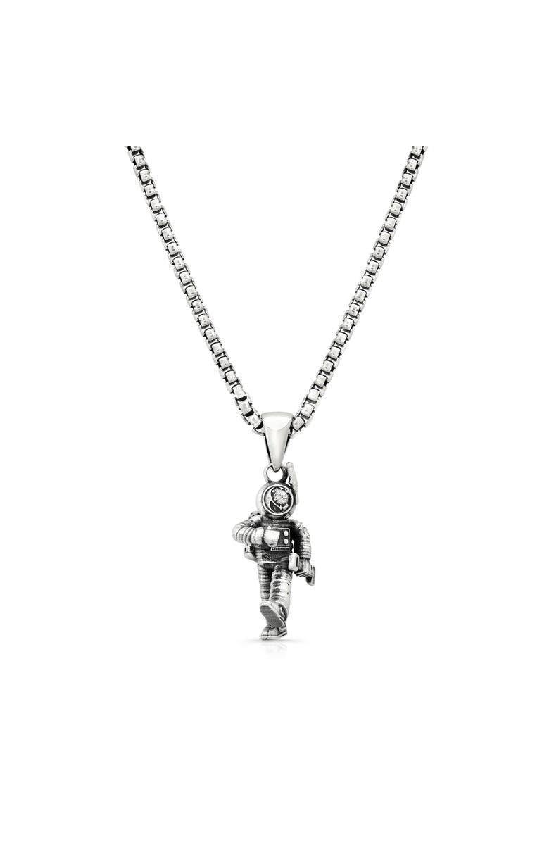 Room101 Moon Man Pendant 25, Main, color, Silver